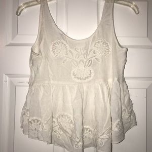 Backless Lace Tank Top